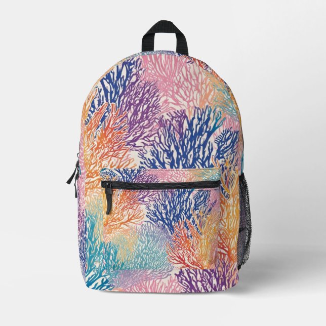Rainbow Sea Fan Garden - Rucksack (Vorderseite)