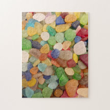 Rainbow Sea Glass Puzzle