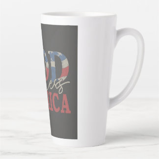 "Rainbow Segen: God Bless America Cup" Milchtasse