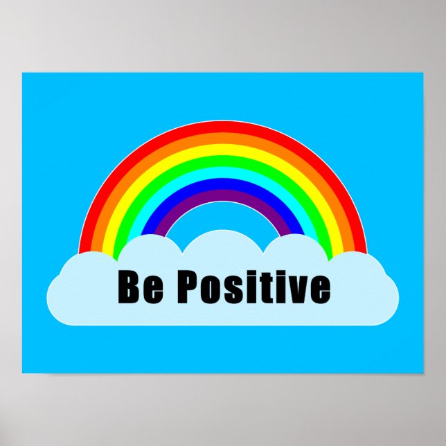 RAINBOW - Sei positiv Poster (Vorne)