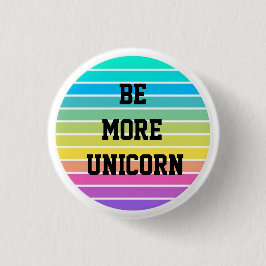 RAINBOW SEIN MEHR UNICORN BUTTON-SCHALTFLÄCHE ABZE BUTTON