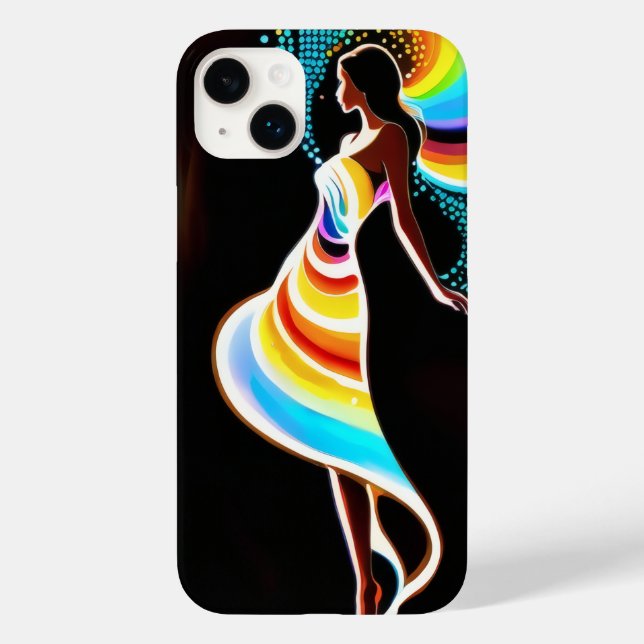 Rainbow Serenity iPhone/iPad Gehäuse Case-Mate iPhone 14 Plus Hülle (Rückseite)
