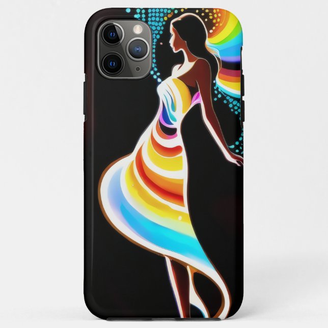 Rainbow Serenity iPhone/iPad Gehäuse Case-Mate iPhone Hülle (Rückseite)