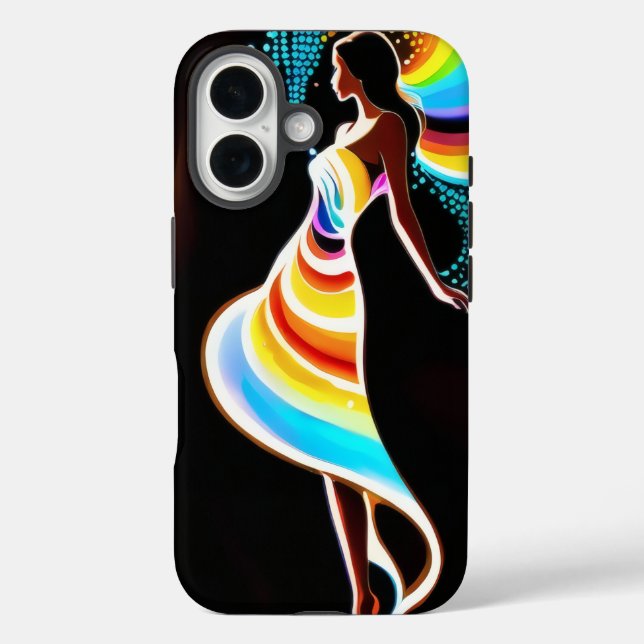 Rainbow Serenity iPhone/iPad Gehäuse iPhone 16 Hülle (Rückseite)