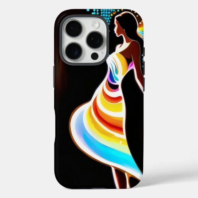 Rainbow Serenity iPhone/iPad Gehäuse iPhone 16 Pro Hülle (Rückseite)