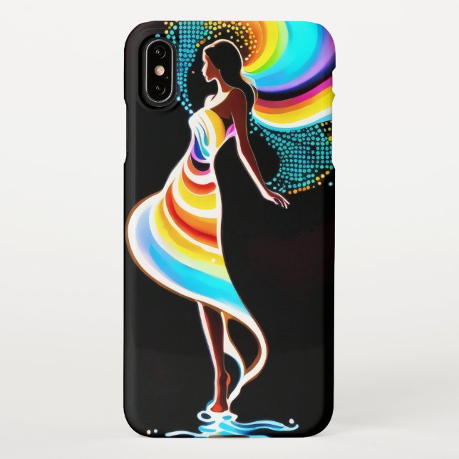 Rainbow serenity iPhone XS Max Coque (Dos)