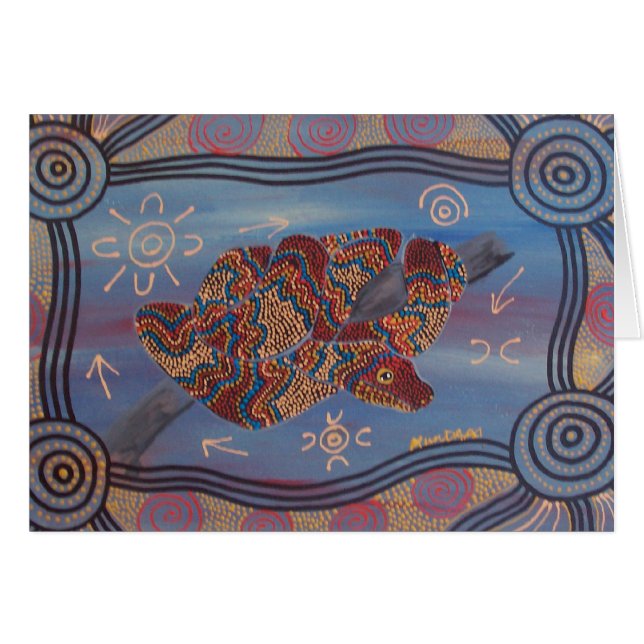 RAINBOW SERPENT DREAMING (Vorderseite (Horizontal))