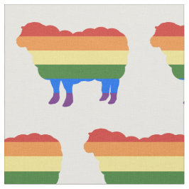 Rainbow Sheep Stoff