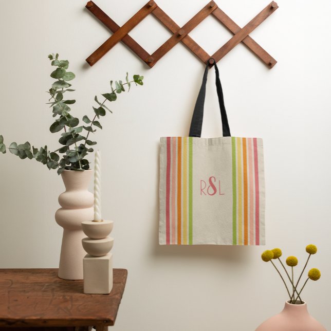 Rainbow Sherbet Vintag gestreift Tasche (Von Creator hochgeladen)