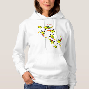 Rainbow Shooting Stars Thunder_Cove  Hoodie