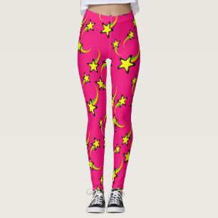 Rainbow Shooting Stars Thunder_Cove Leggings