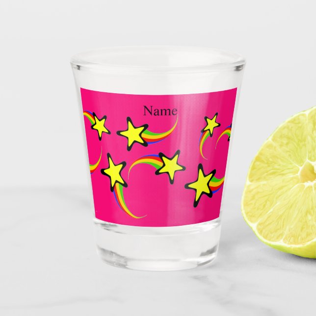 Rainbow Shooting Stars Thunder_Cove Schnapsglas (Vorderseite)