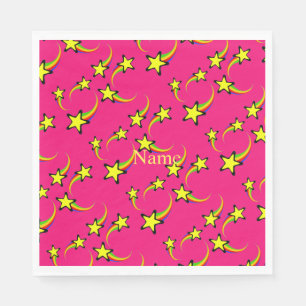 Rainbow Shooting Stars Thunder_Cove Serviette