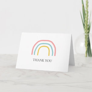 Rainbow Shower Geburtstag Danke, Card Karte
