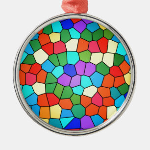Rainbow Silbernes Ornament