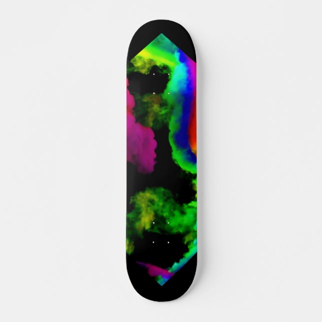 Rainbow Skateboard (Vorne)