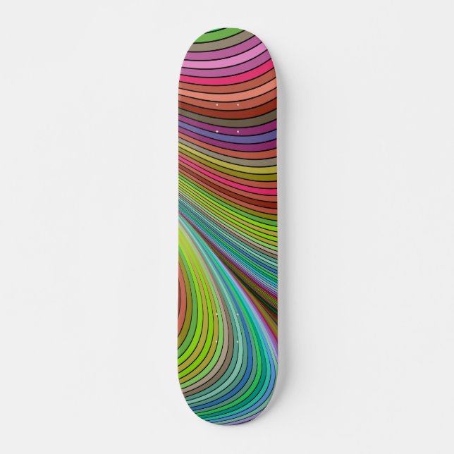 rainbow skateboard (Devant)