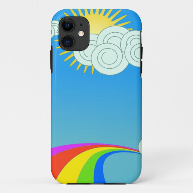 RAINBOW SKY Case-Mate iPhone HÜLLE (Rückseite)