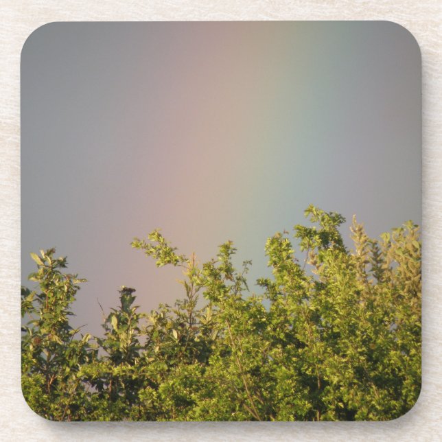 Rainbow Sky Cork Untersetzer (Vorderseite)