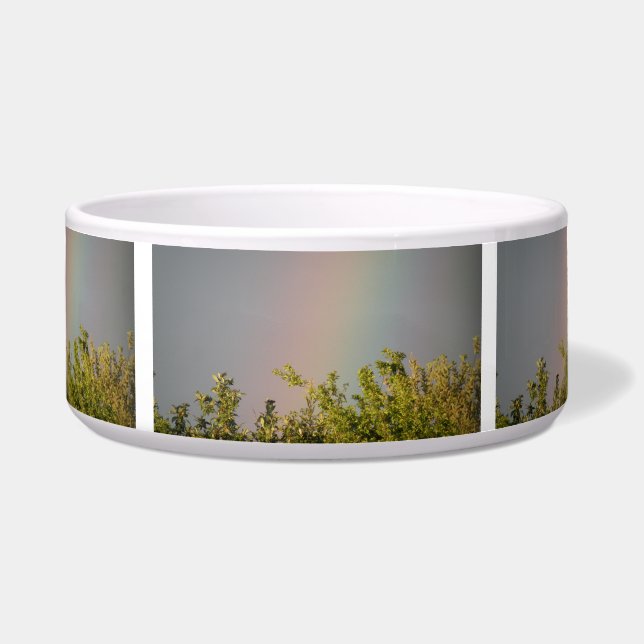 Rainbow Sky Dog Bowl Napf (Vorderseite)