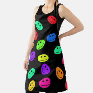 Rainbow Smile Faces Schürze