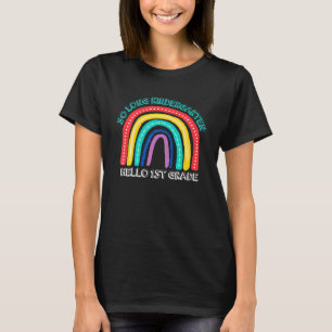 Rainbow So Long Kindergarten Hallo Erste Klasse T-Shirt