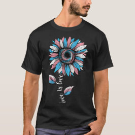 Rainbow Sonnenblumen Liebe ist Liebe LGBT Prix T-Shirt