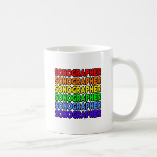 Rainbow Sonographer Kaffeetasse