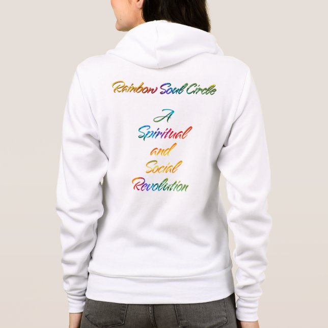 Rainbow Soul Circle Hoodie (Rückseite)