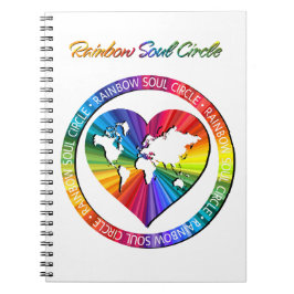 Rainbow Soul Circle Notizblock