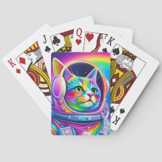 Rainbow Space Cat - Spielkarten