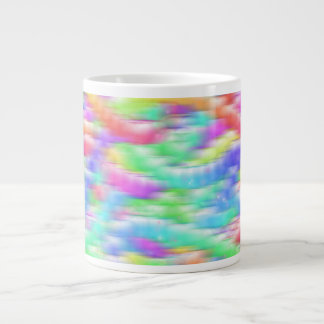 Rainbow sparkle bubbles Jumbo-Tasse
