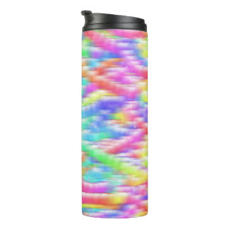 Rainbow sparkle bubbles thermosbecher