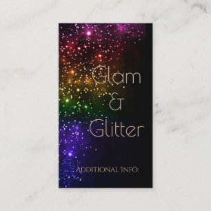 Rainbow Sparkle Carte de visite 2