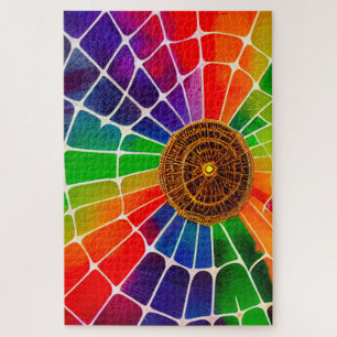 Rainbow Spider Web