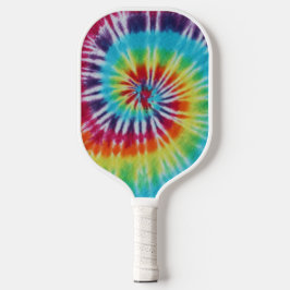 Rainbow Spiral Custom Foto Pickleball Schläger