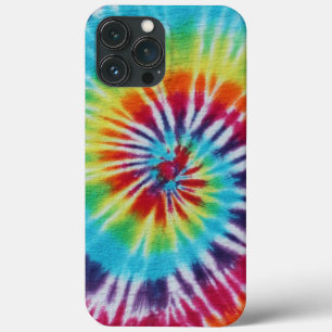 Rainbow Spiral Gefärbte Krawatte iPhone 13 Pro Max Hülle
