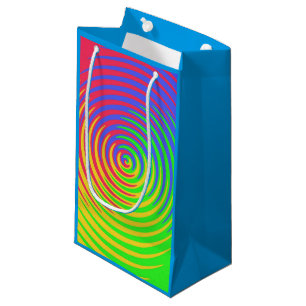 Rainbow Spiral Geschenktasche Kleine Geschenktüte