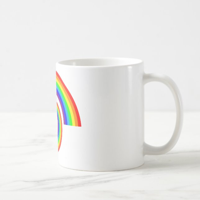Rainbow Spiral Kaffeetasse (Rechts)