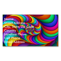 Rainbow Spirale Abstraktes Fine Fraktal Art