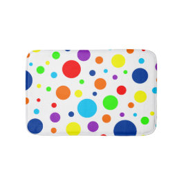 Rainbow Spots Bath Mat Badematte