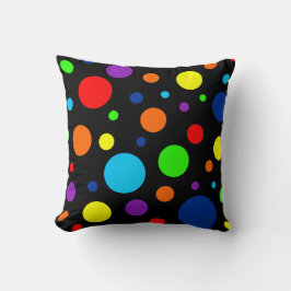 Rainbow Spots Kissen