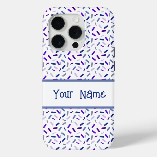 Rainbow Sprinkles Butch Lesbian Pride Flag Case-Mate iPhone Hülle (Rückseite)