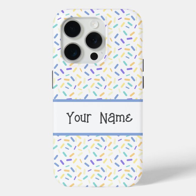 Rainbow Sprinkles Genderfaun Pride Flag Case-Mate iPhone Hülle (Rückseite)