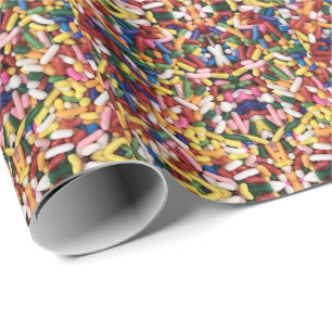 Rainbow Sprinkles Geschenkpapier