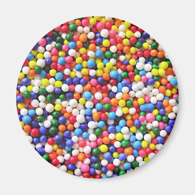 Rainbow-Sprinkles Magnet (Vorne)