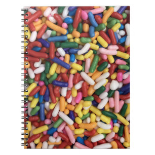 Rainbow Sprinkles Notizblock