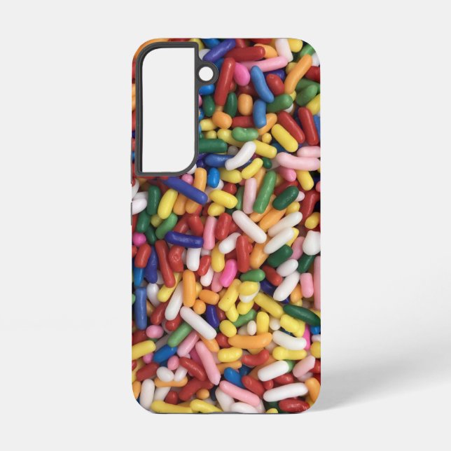Rainbow Sprinkles Samsung Galaxy Hülle (Rückseite)