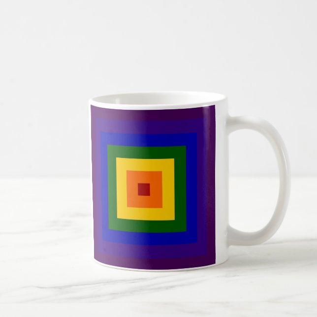 Rainbow Square Kaffeetasse (Rechts)