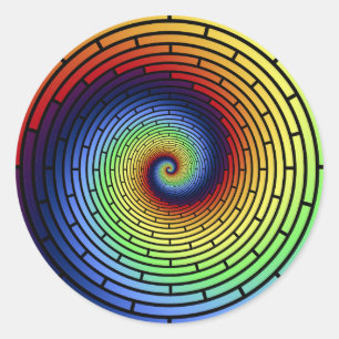 Rainbow Squirary Sticker ROY G BIV